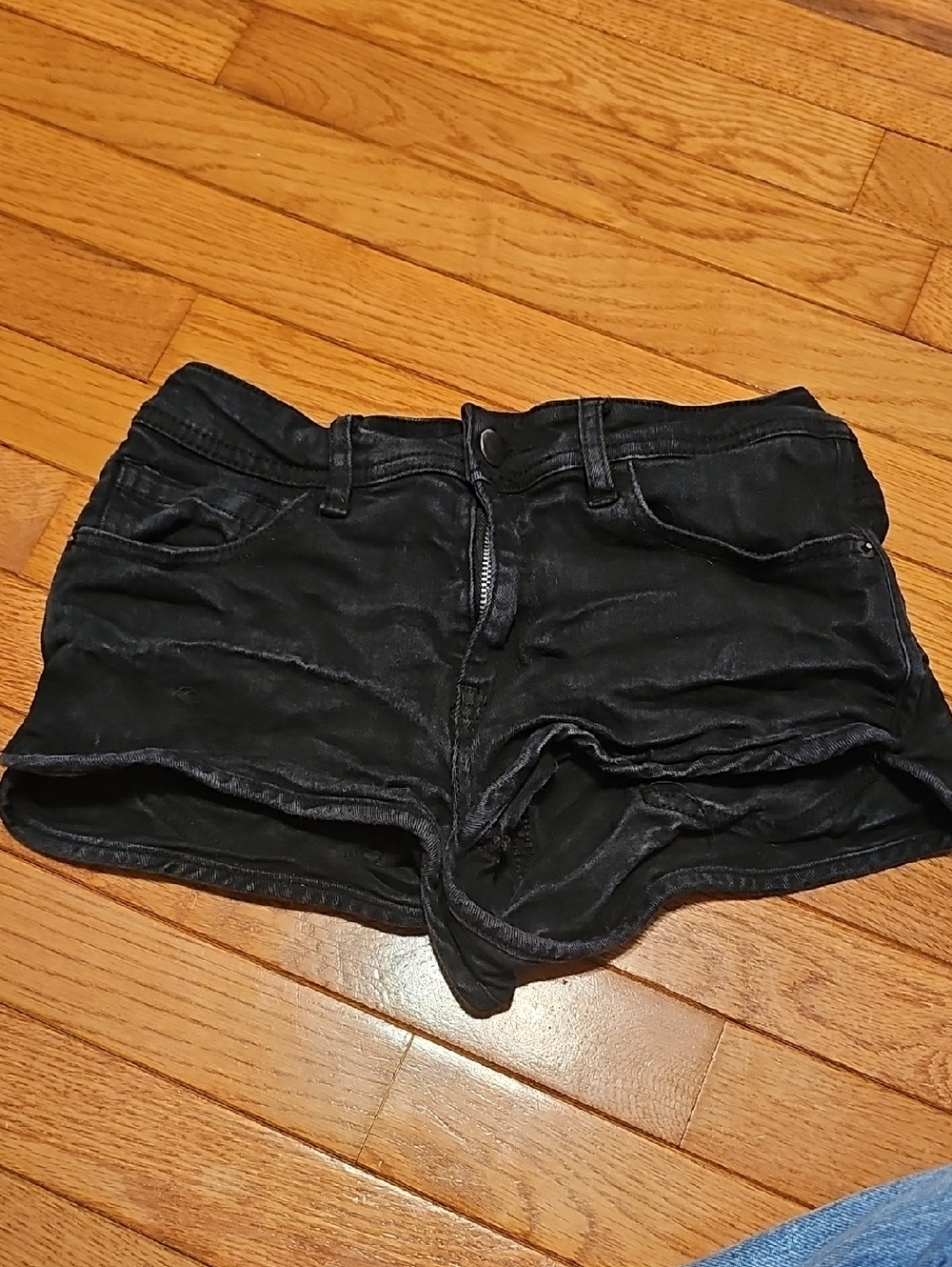 Black Women's Denim Shorts